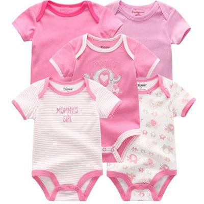 5 Pieces Baby Body suits