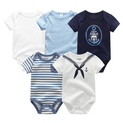 5 Pieces Baby Body suits