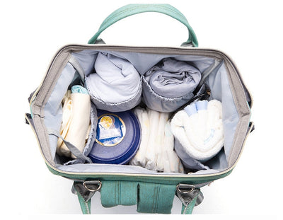 Large Capacity USB Maternity Baby Diaper Bag