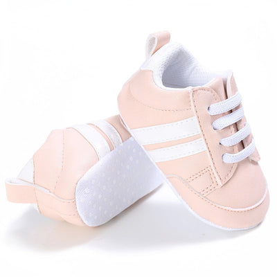 Cute Comfortable Soft Leather Baby Sneakers