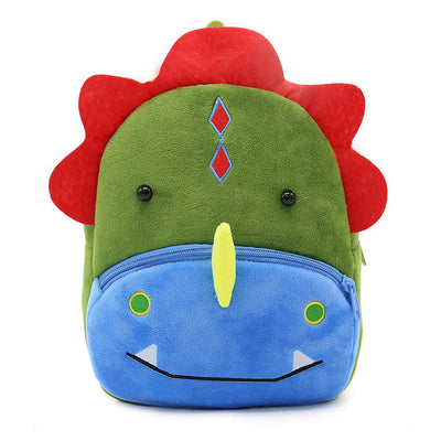 Animal Shaped Plush Backpack For Kids