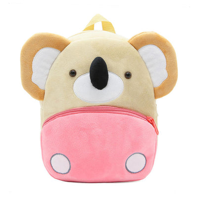 Animal Shaped Plush Backpack For Kids