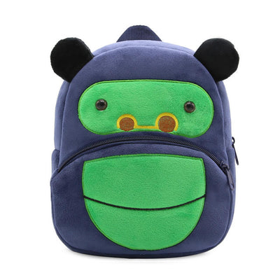 Animal Shaped Plush Backpack For Kids