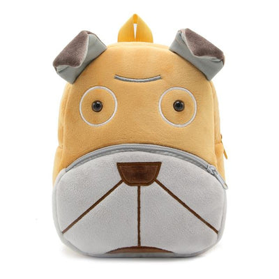 Animal Shaped Plush Backpack For Kids