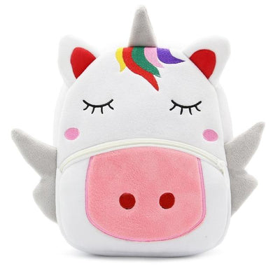 Animal Shaped Plush Backpack For Kids