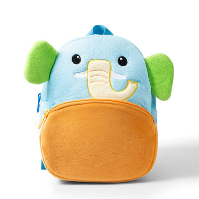 Animal Shaped Plush Backpack For Kids
