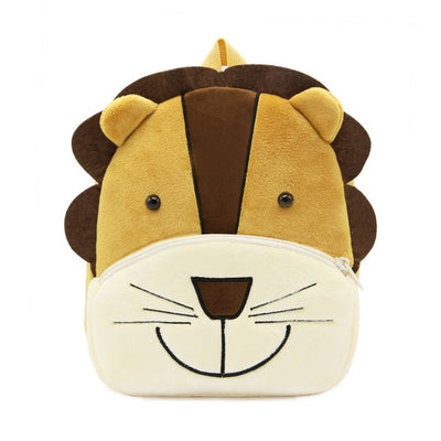 Animal Shaped Plush Backpack For Kids