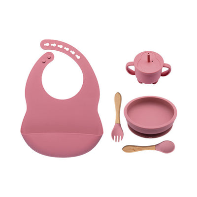 5pcs Baby Feeding Bowl With Suction