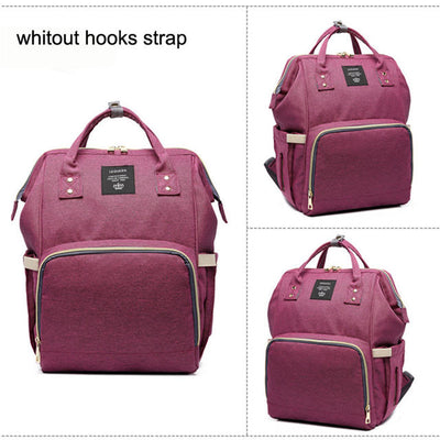 Nursing Baby Bag With Rommy Interior