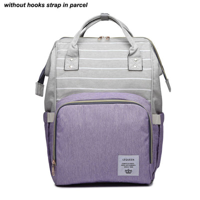 Nursing Baby Bag With Rommy Interior