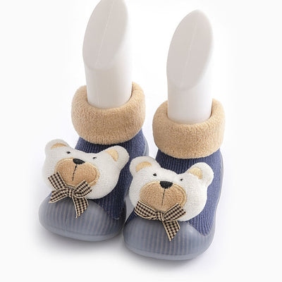 Anti-Slip Winter Baby Shoes With Warm Socks